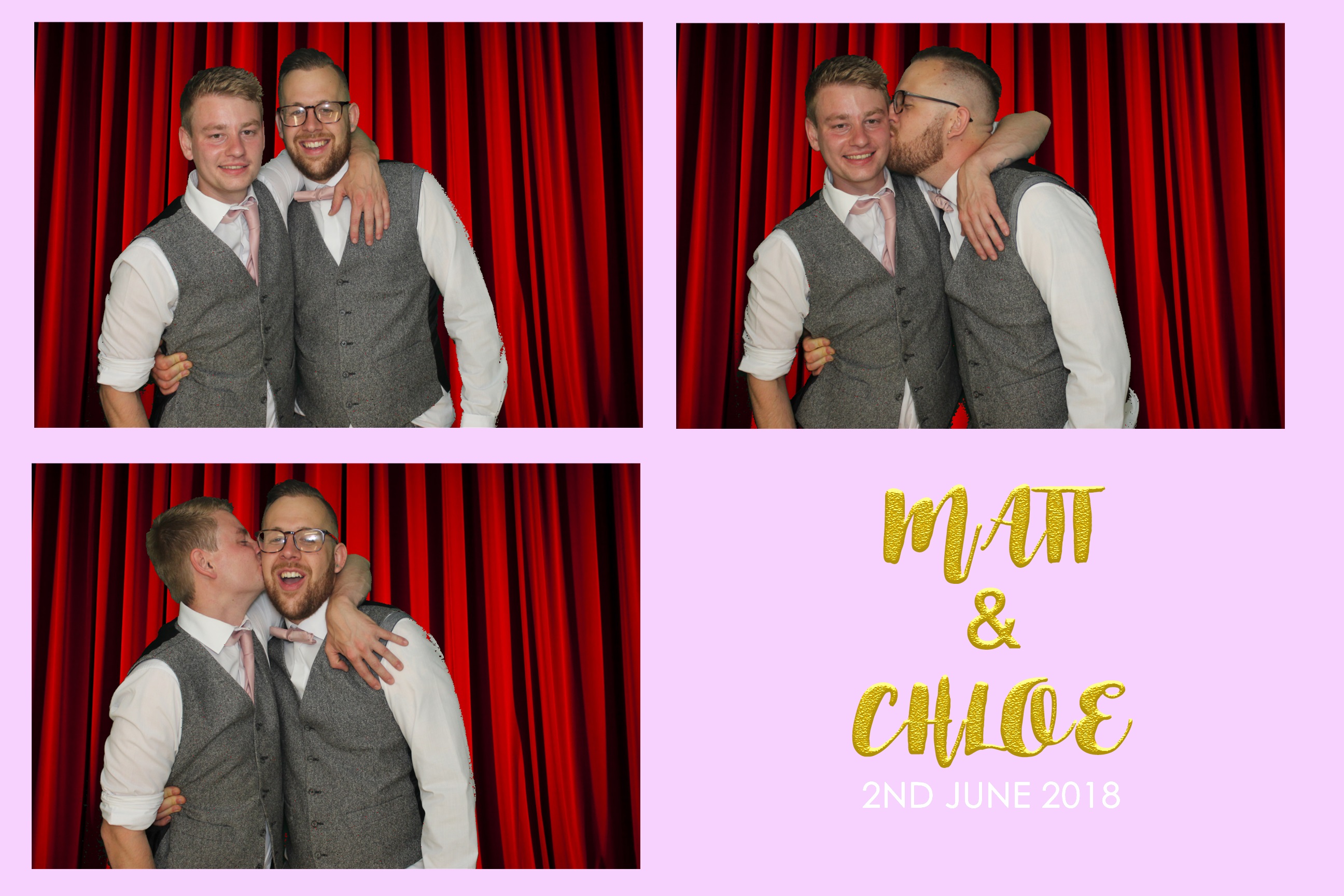 Matt & Chloe  | View more photos from the event at images.mobile-photo-booth.com/u/MobilePhotoBoothUK/Matt-Chloe